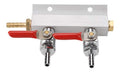 Way Muti Fdit Homebrew Co2 Air Gaz Distribution Collecteur Separateur Biere Kegerator 1/4 Barb