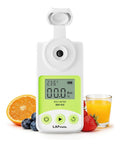 Brix Numerique Refractometre Gamme 055 Brix pour le jus de cafe le miel et le Confiture Refractometre Sucre avec CTA pour une Vinification et une Brasserie Domestique