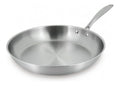 inox MENASTYL Poele 18/10 Triply 32cm tous feux dont induction fabriquee en France sans PFAS ni substances nocives Compatible lavevaisselle Poignee rivetee 6020488