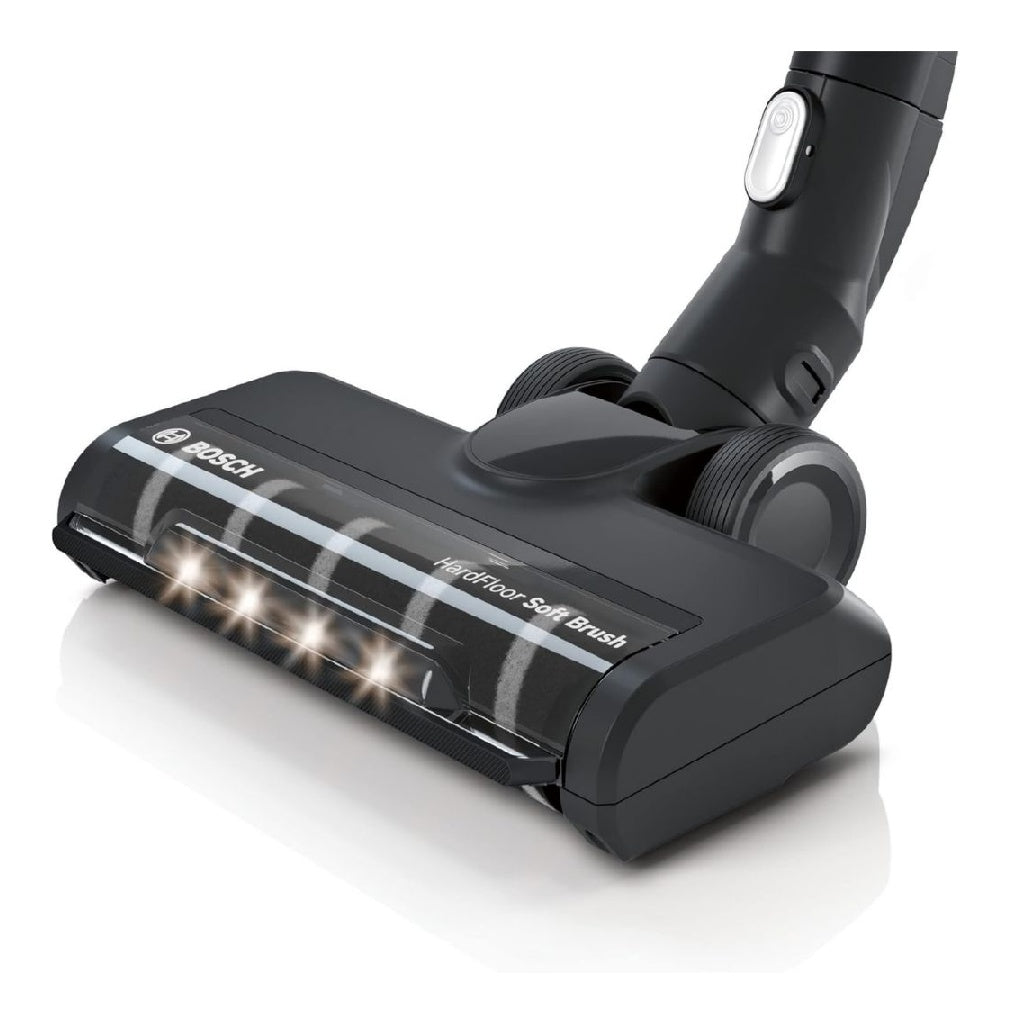 BHZUHFN Buse Bosch Souple pour sols durs avec eclairage LED Compatible avec Les aspirateurs sans Fil Unlimited 6 7 et 8 ideal destine a parquet et carrelage Nettoyage en Douceur Accessoires d'origine