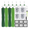 pour Roomba Accessoires i1 i3 i4 i5 i6 i7 i8 j5 j6 j7 j7 j8 j9 E5 E6 E7 Pieces Rechange 4 Sacs a Poussiere 6 Filtres 6 Brosse Laterale 4 Brosse Principale