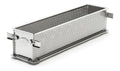 Buyer Moule De rectangulaire GEOFORME depliable a charnieres en inox perfore 35 x 7 x 75 cm Gris