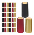 Thermoretractables Capsules Alipis destine a Bouteilles De Vin Film Retractable pour Bouchon Scellants Etanches destine a Emballage Cadeau Et Stockage A Domicile 180 Pieces