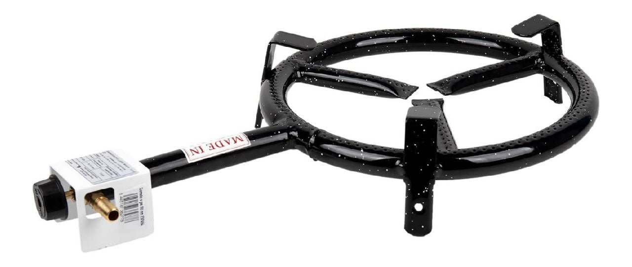 Cofan a Bruleur paella au gaz butane/propane Differents diametres Convient aux paella dans acier diametre 30 cm
