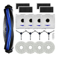 Accessoires de Rechange destine a Ecovacs Deebot N30 PRO OMNI/ N30 OMNI/ N30 PRO Piece avec 1 Brosse Principale 4 Filtres HEPA 4 Serpillere 4 Sac a Poussiere 4 Brosses Laterales